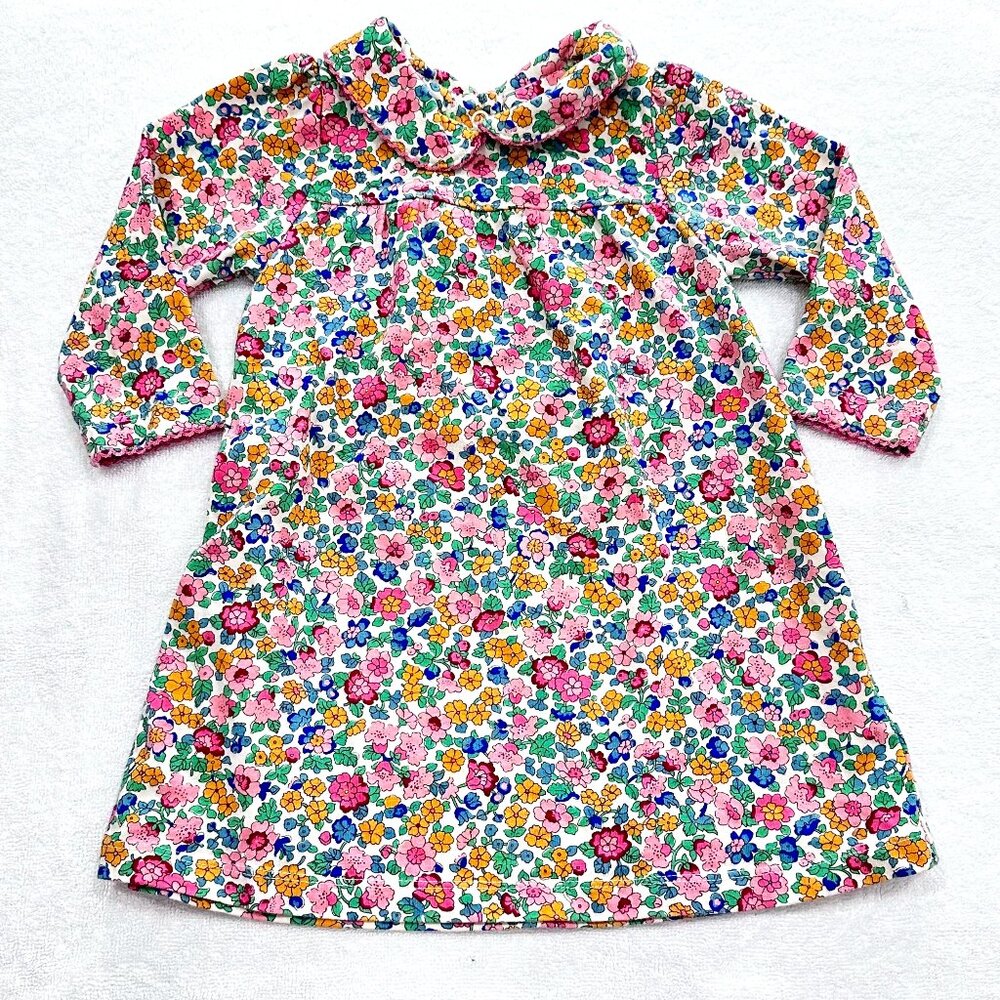 Baby Boden Floral Dress in Pink, Yellow, Green, Blue